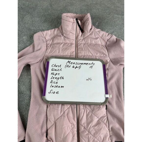 Bogner Fire + Ice Women's Fleece Jacket Pink Size S Quilted Long Sleeve Outdoor - Picture 9 of 9